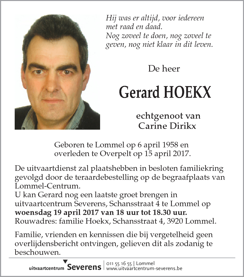 Gerard Hoekx