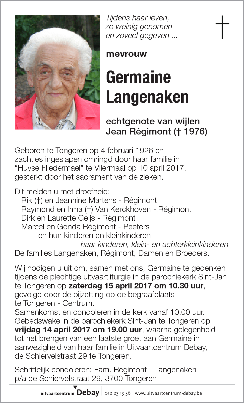 Germaine Langenaken