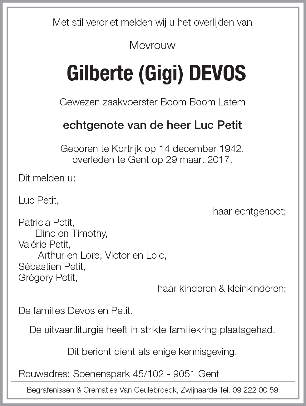 Gilberte Devos