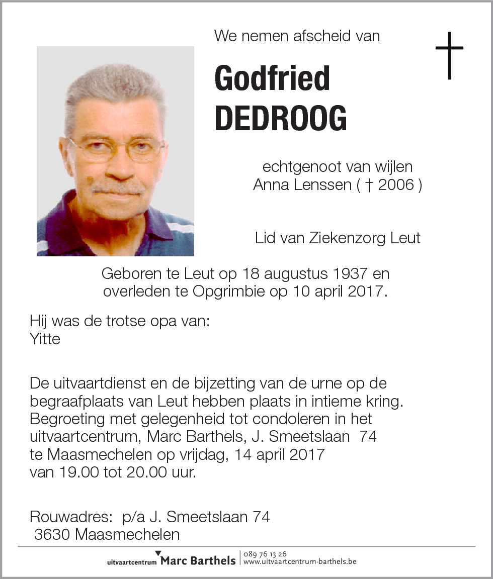 Godfried Dedroog