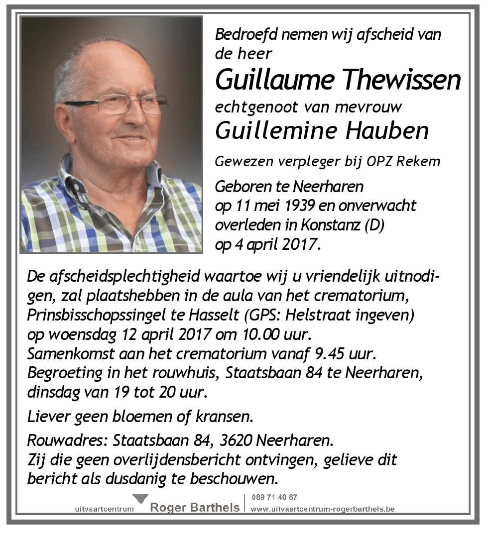 Guillaume Thewissen