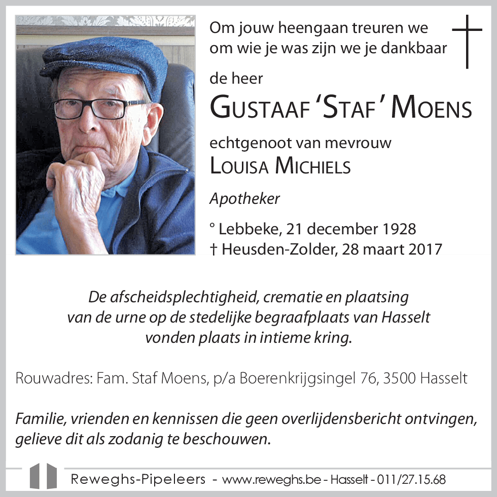 Gustaaf 'Staf' Moens