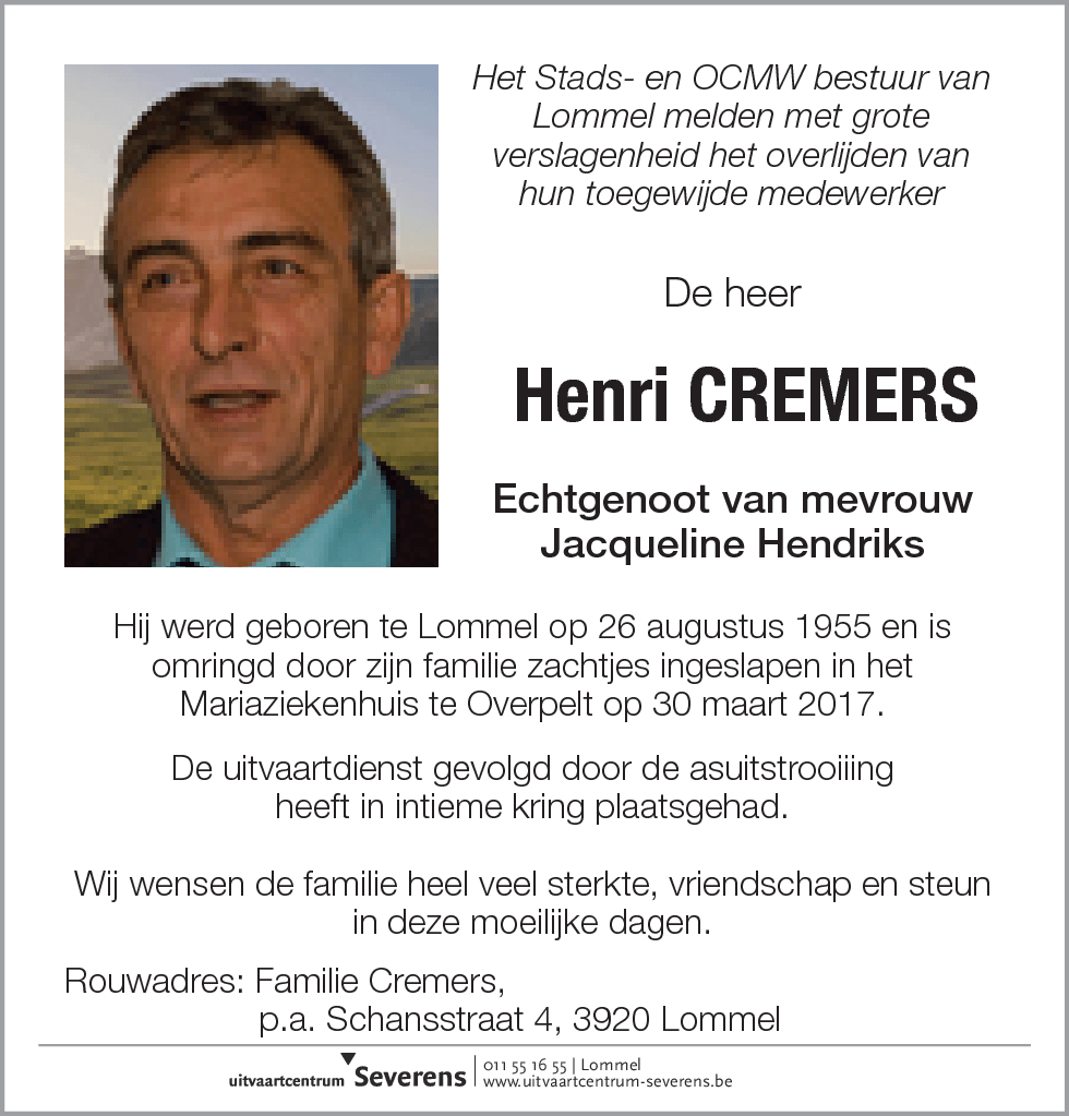 Henri Cremers
