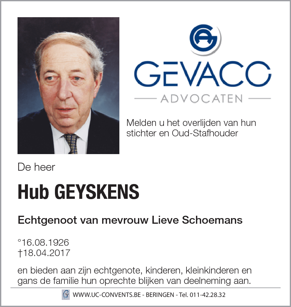 Hub Geyskens