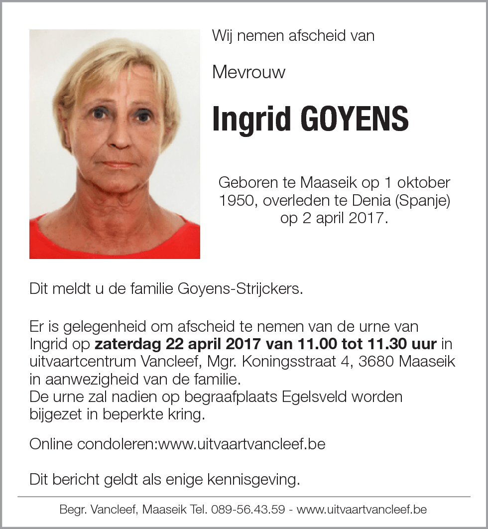 Ingrid Goyens
