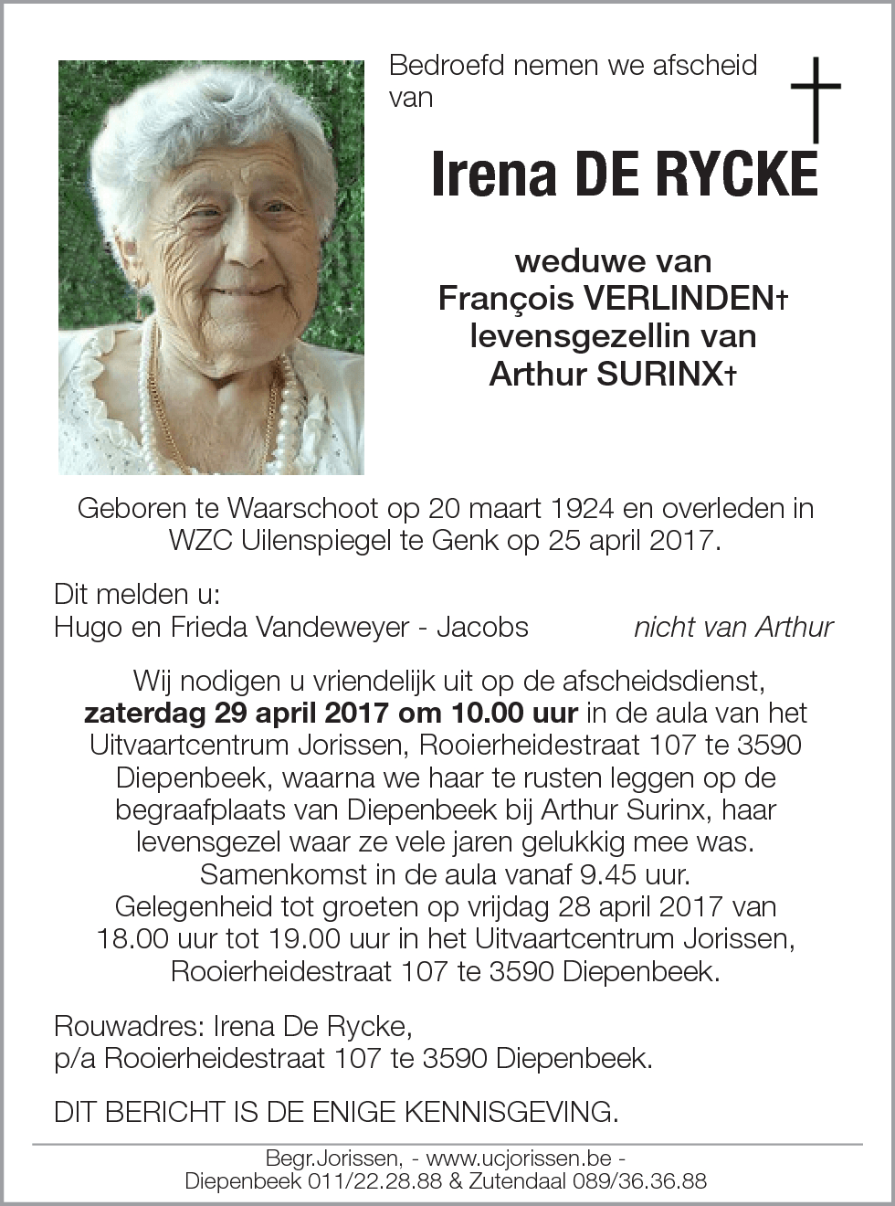 Irena De Rycke