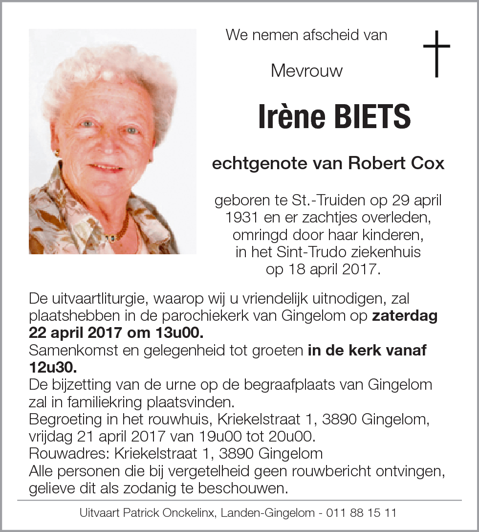 Irène Biets