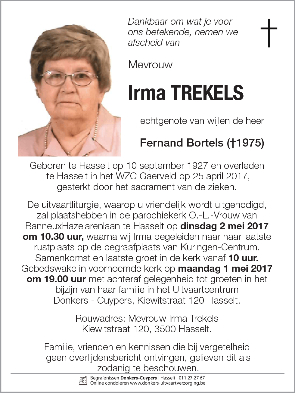 Irma Trekels