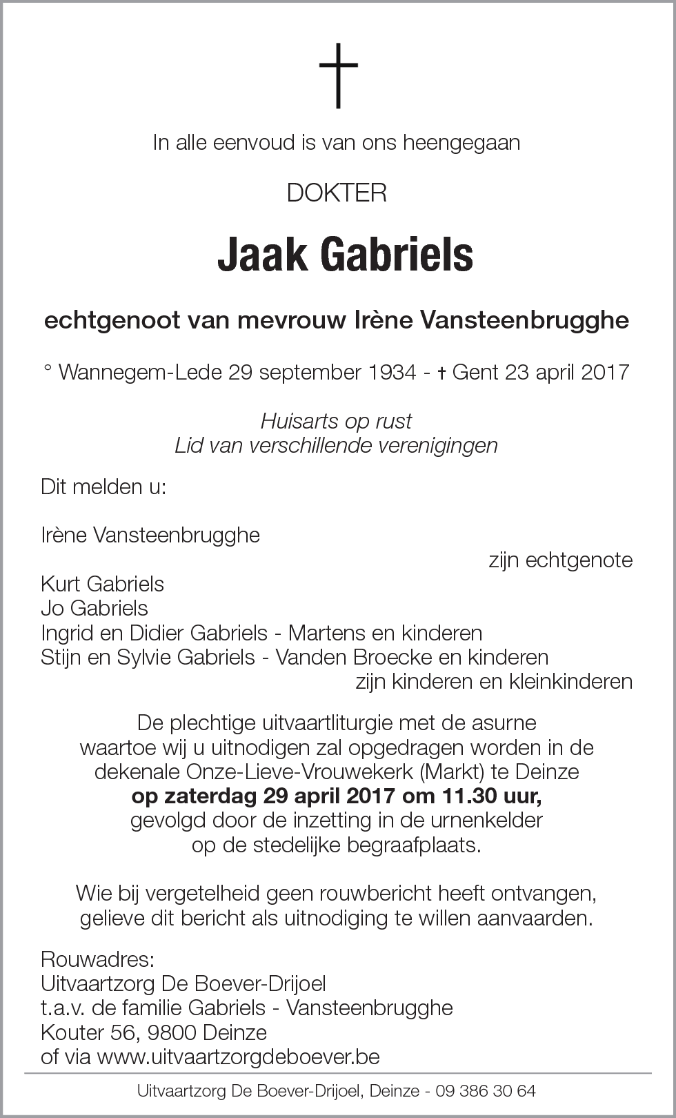 Jaak Gabriels