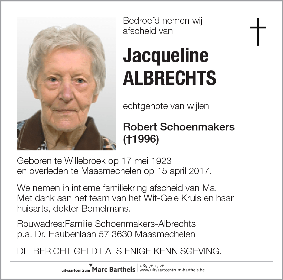 Jacqueline Albrechts