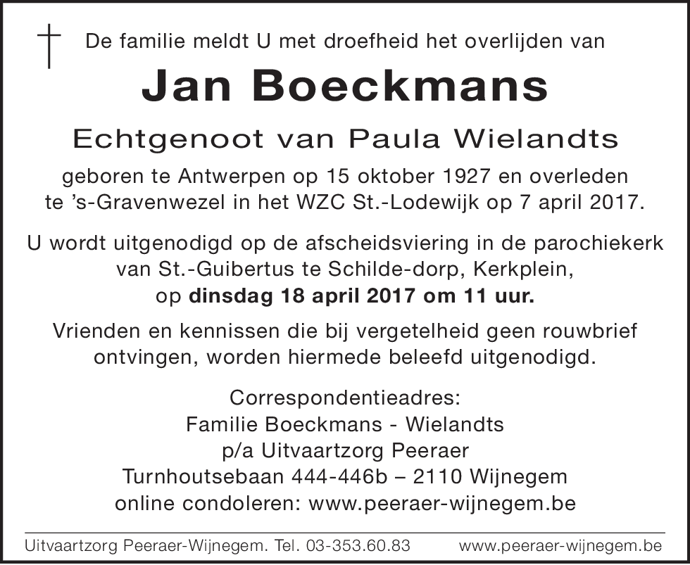 Jan Boeckmans