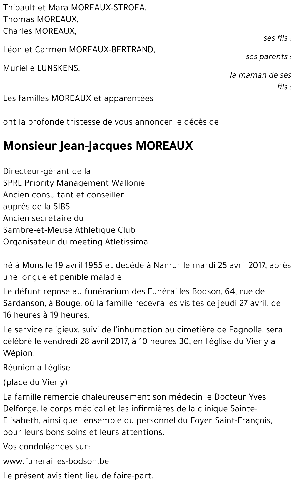 Jean-Jacques MOREAUX