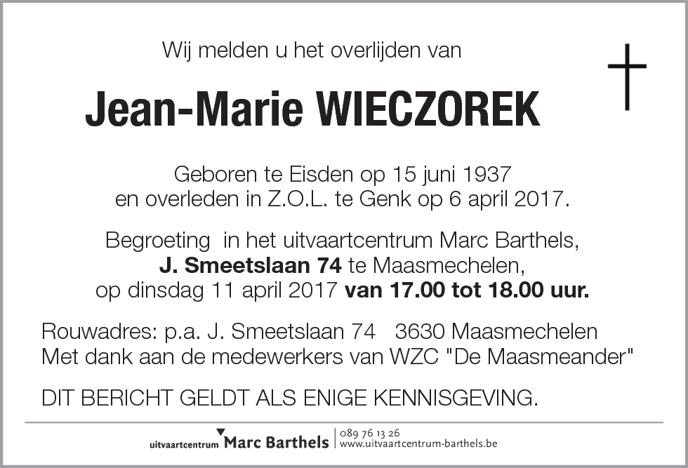 Jean-Marie Wieczorek