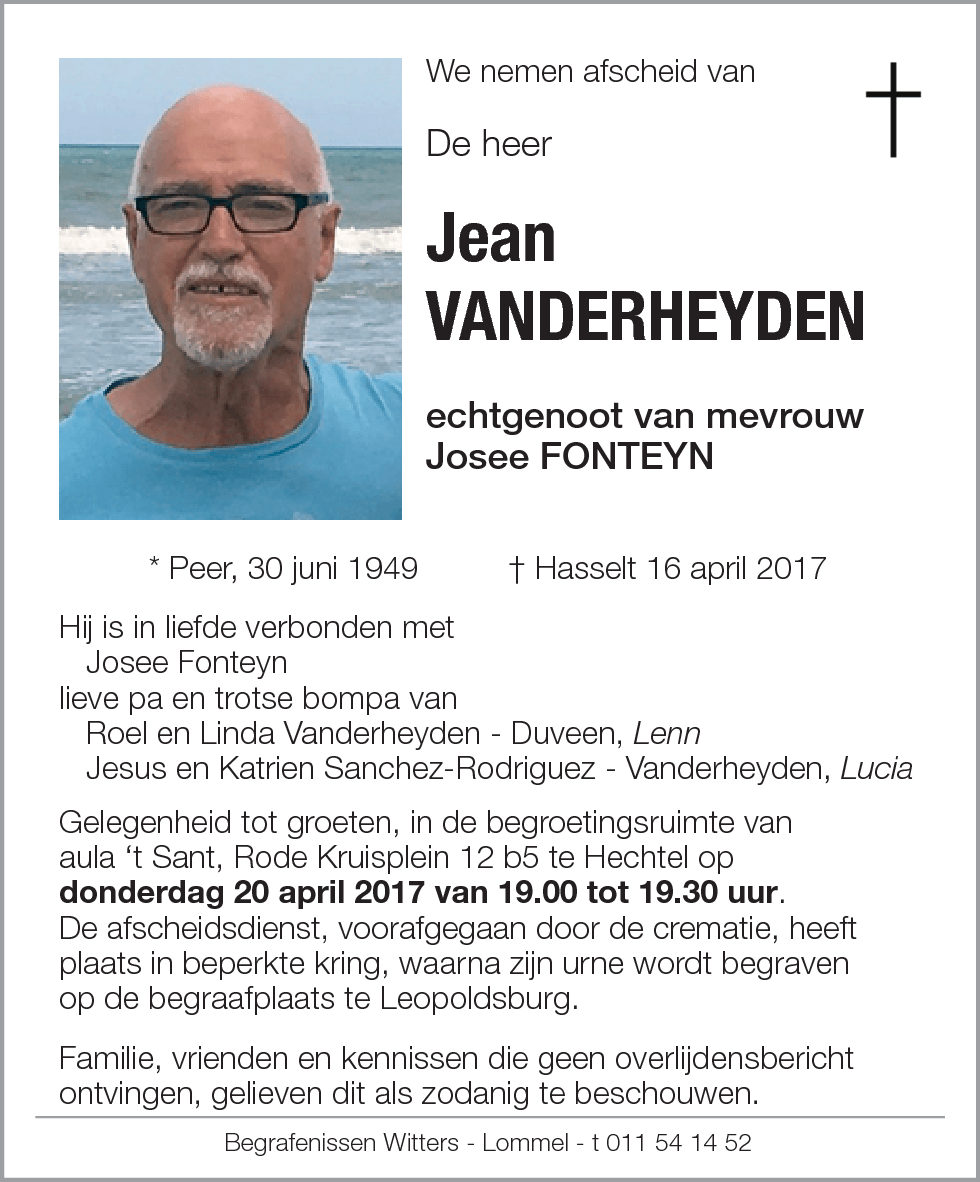 Jean Vanderheyden
