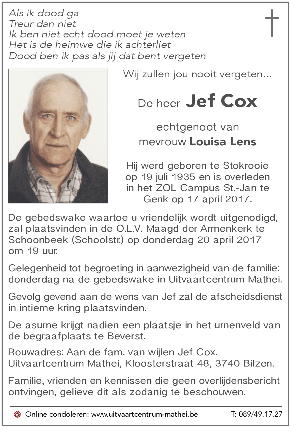 Jef COX