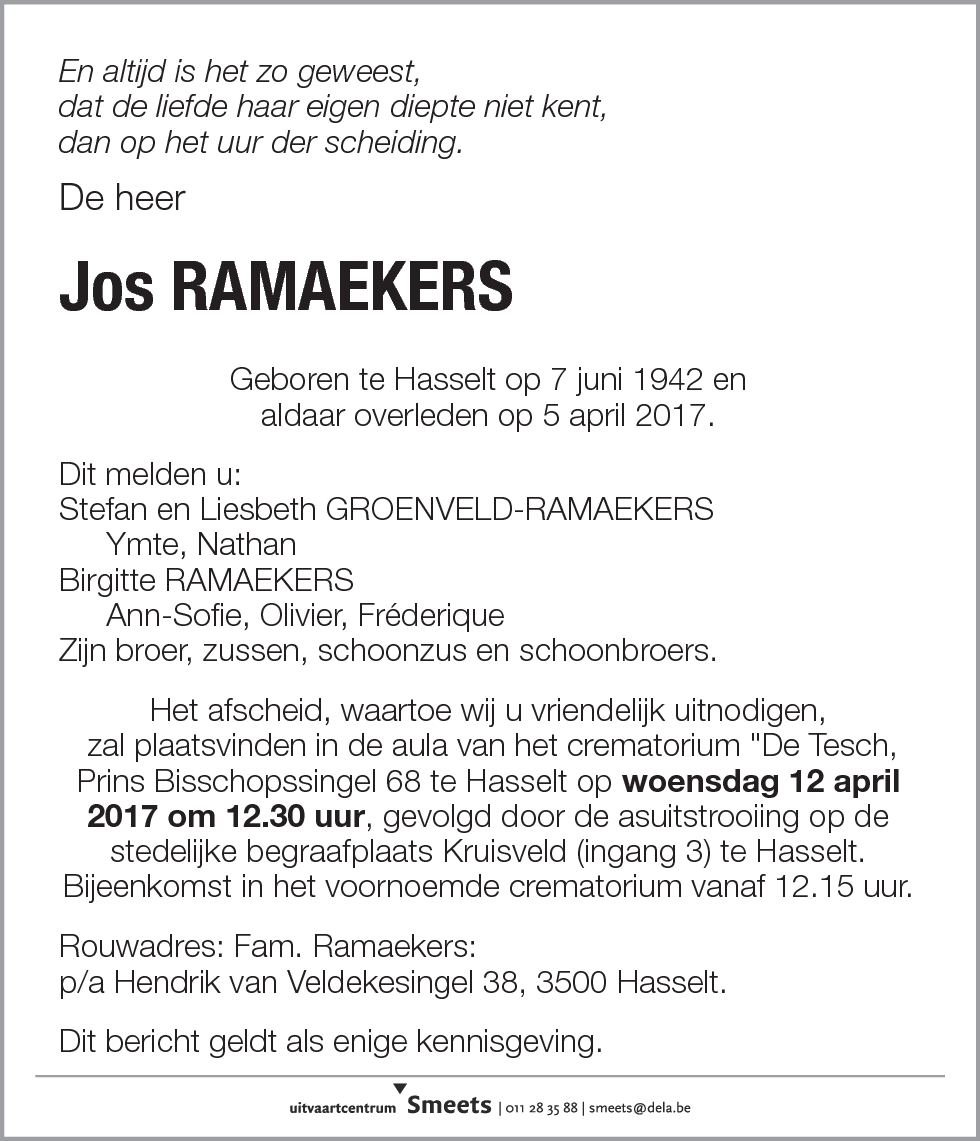Jos Ramaekers