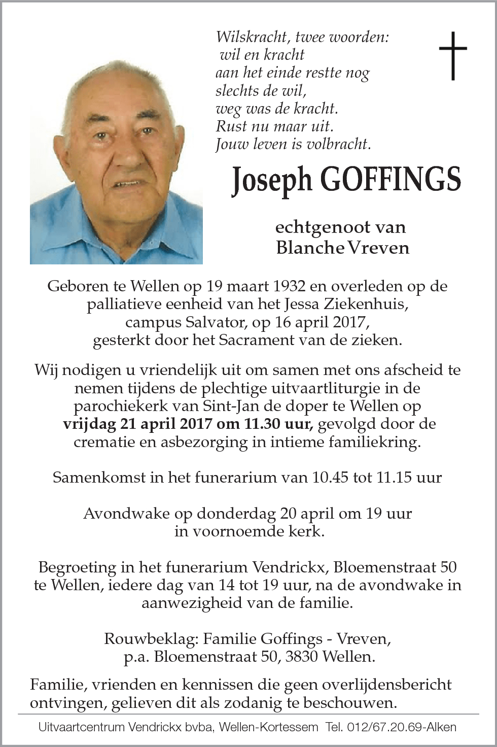 Joseph Goffings