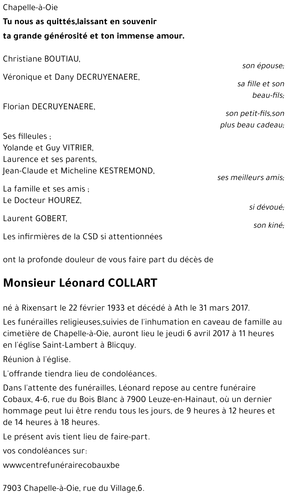 Léonard Collart