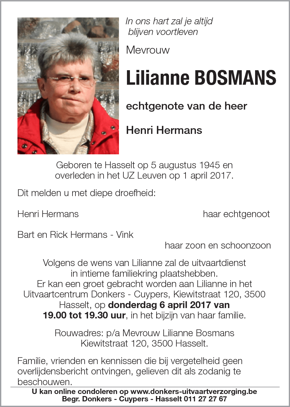 Lilianne Bosmans