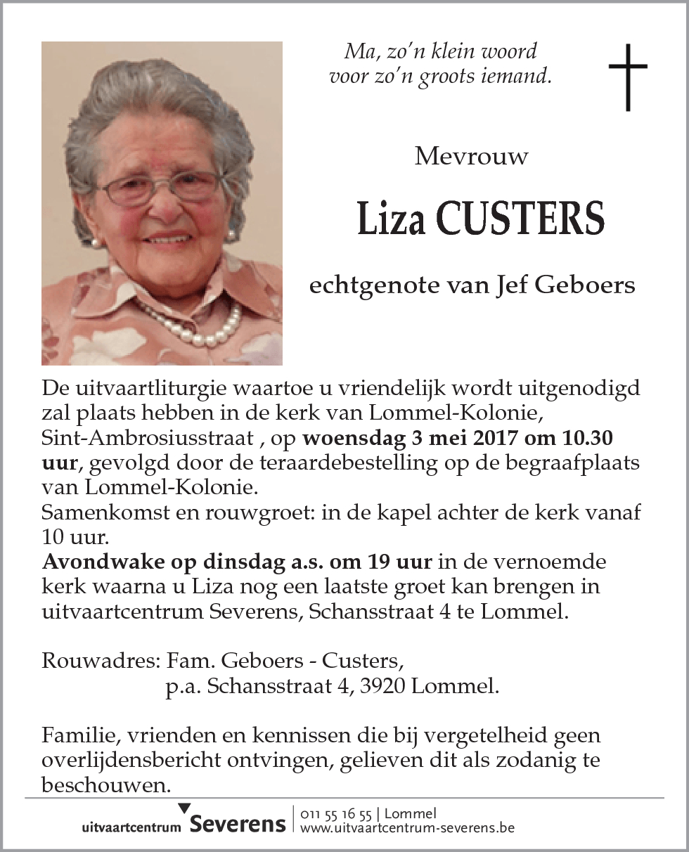Liza Custers
