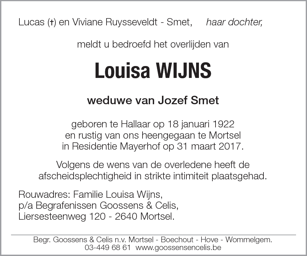 Louisa Wijns