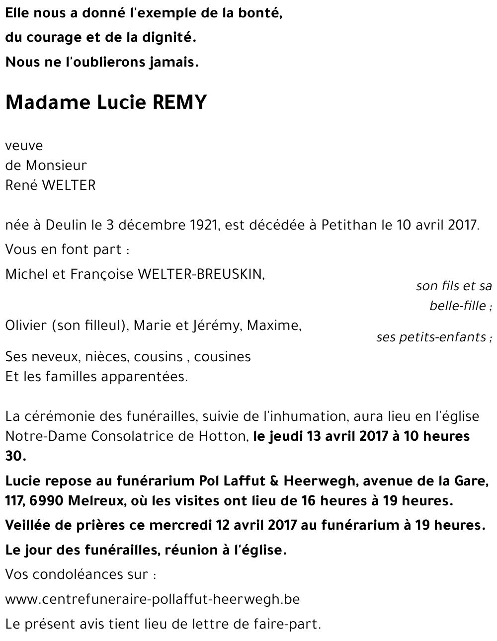 Lucie REMY