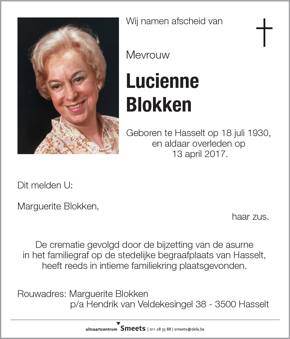 Lucienne Blokken