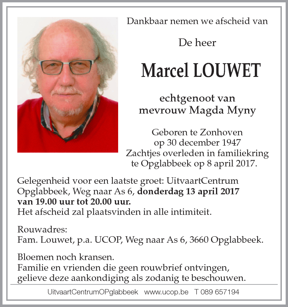 Marcel Louwet