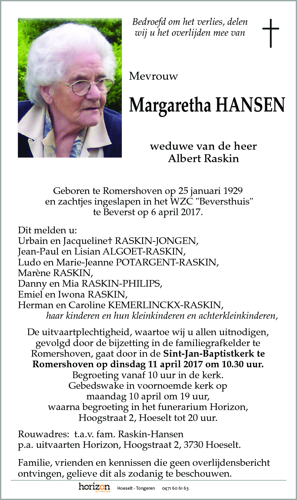 Margaretha HANSEN