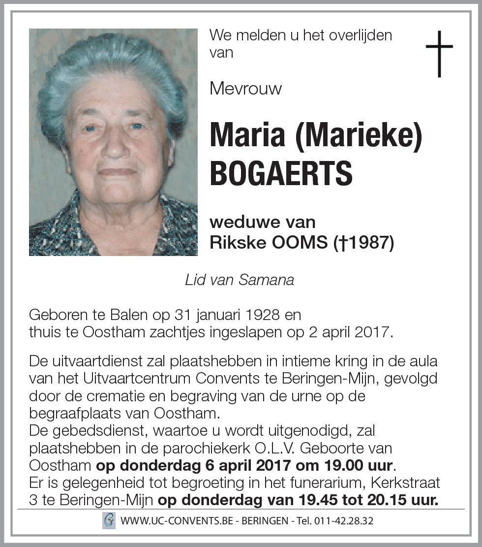 Maria Bogaerts
