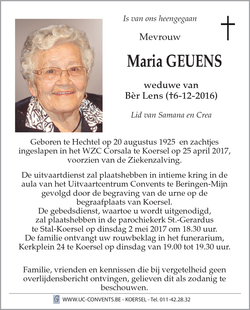 Maria Geuens