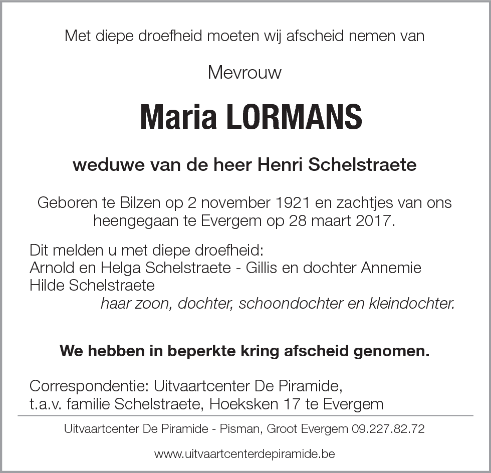 Maria Lormans