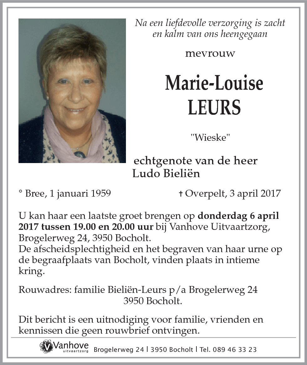 Marie-Louise Leurs