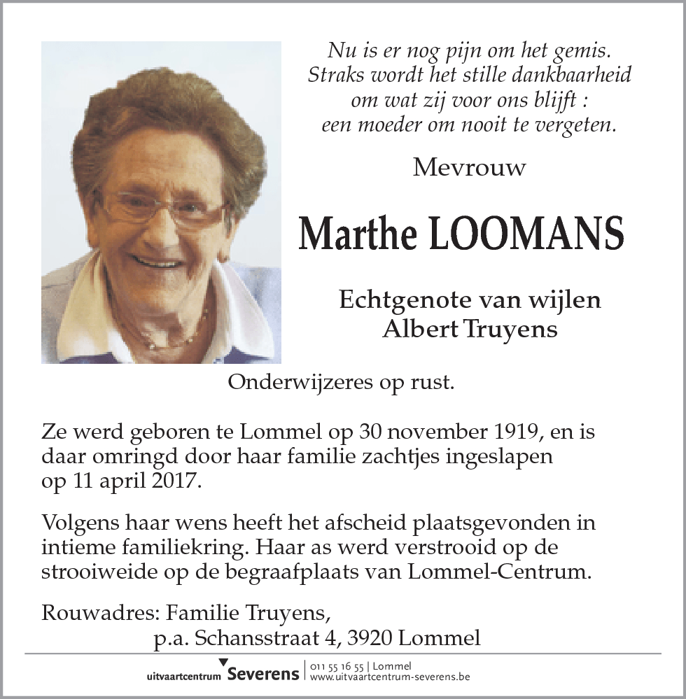 Marthe Loomans