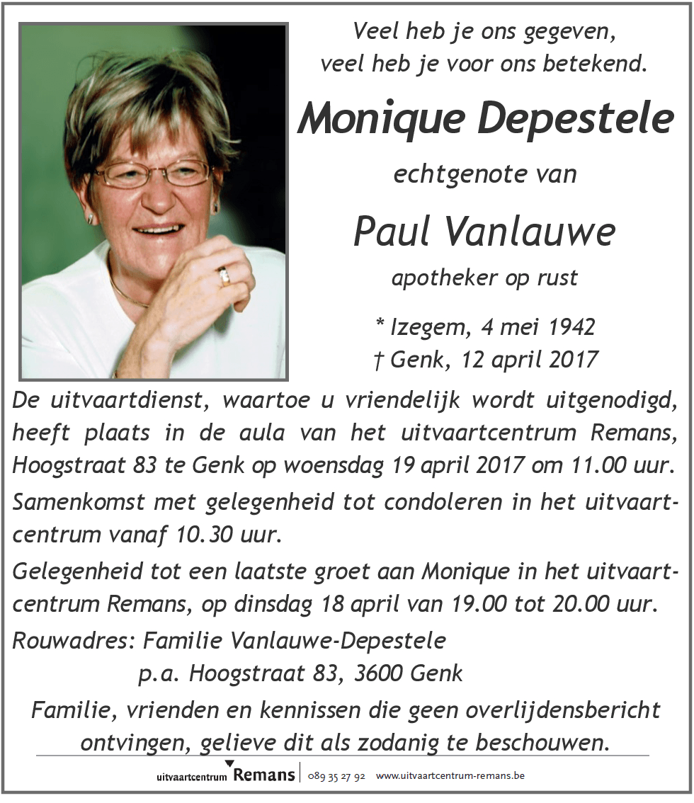 Monique Depestele