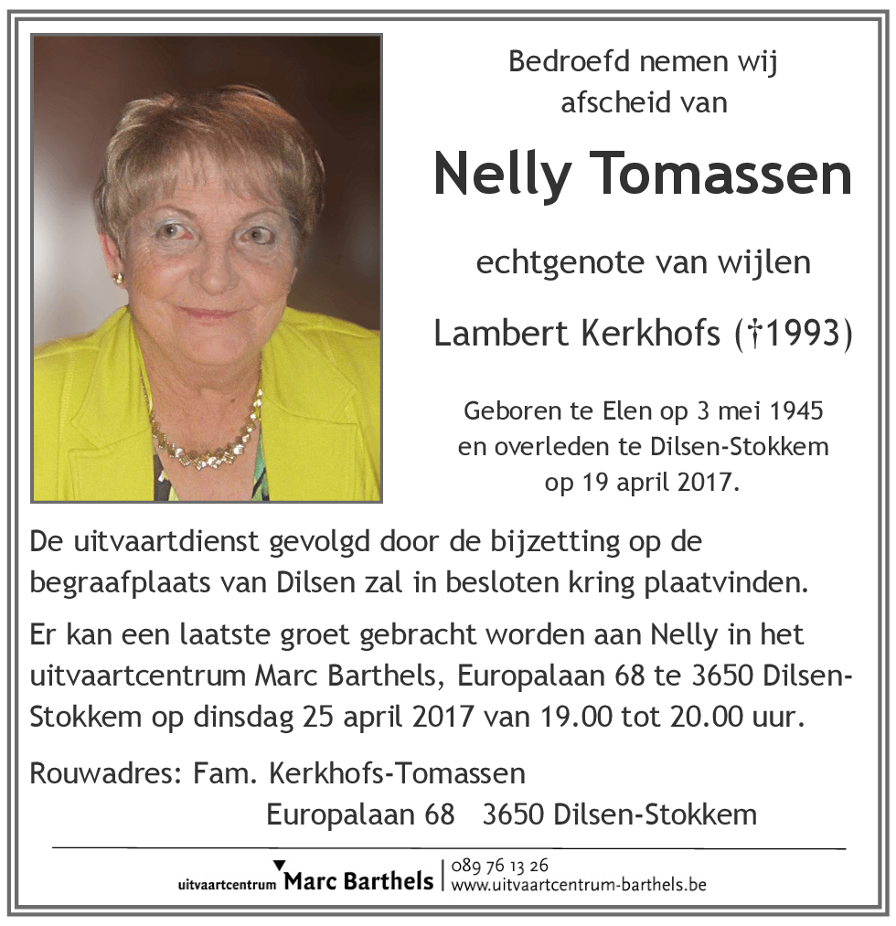 Nelly Tomassen