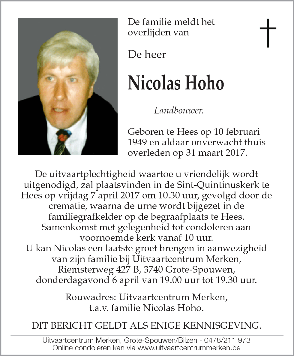 Nicolas Hoho