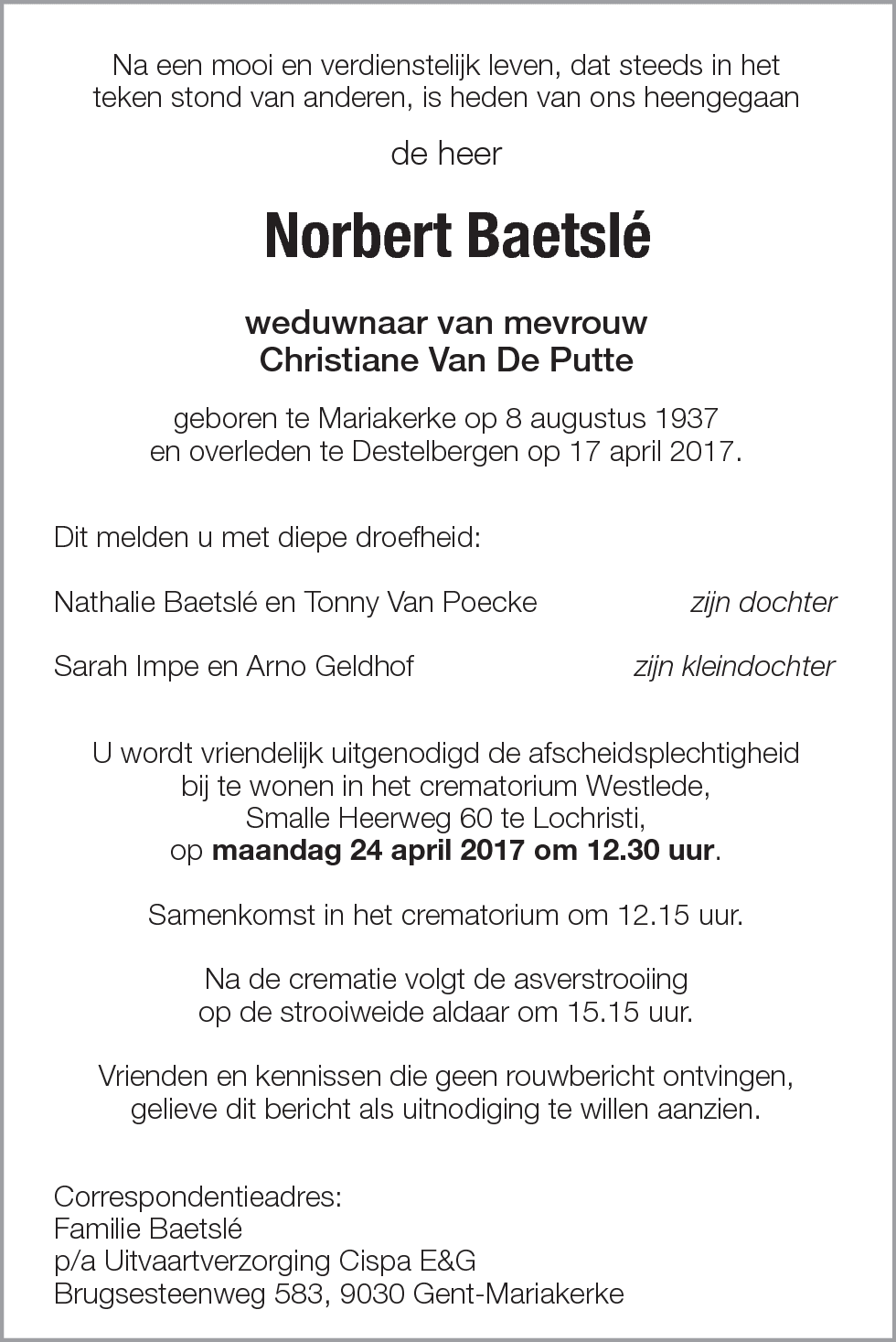 Norbert Baetslé