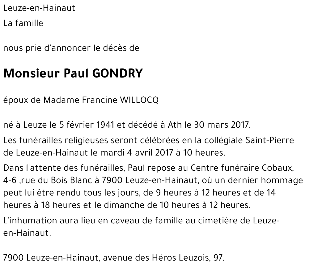 Paul Gondry