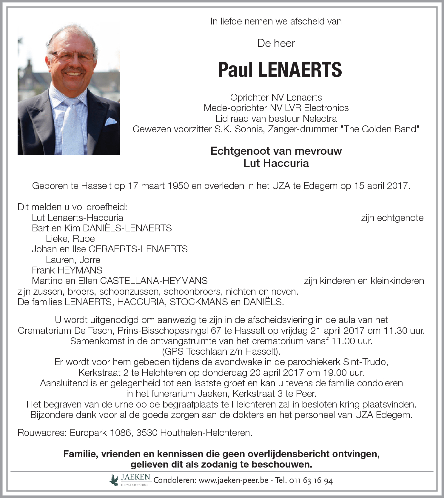 Paul LENAERTS