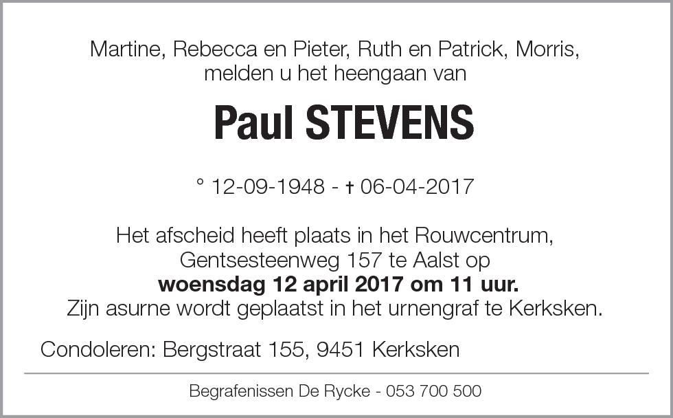 Paul Stevens