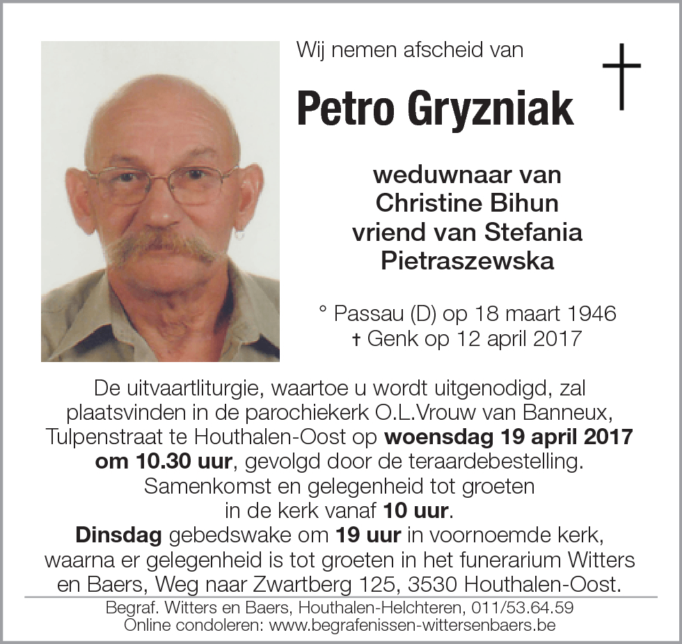 Petro Gryzniak