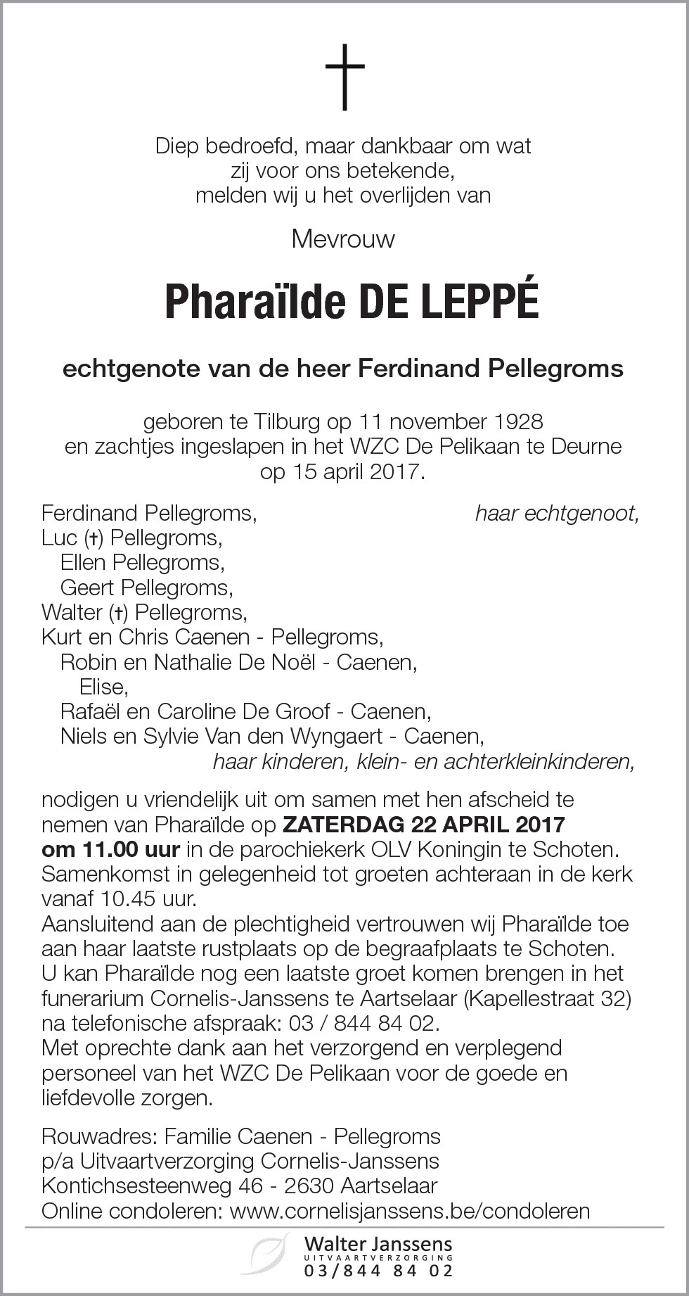 Pharaïlde De Leppé