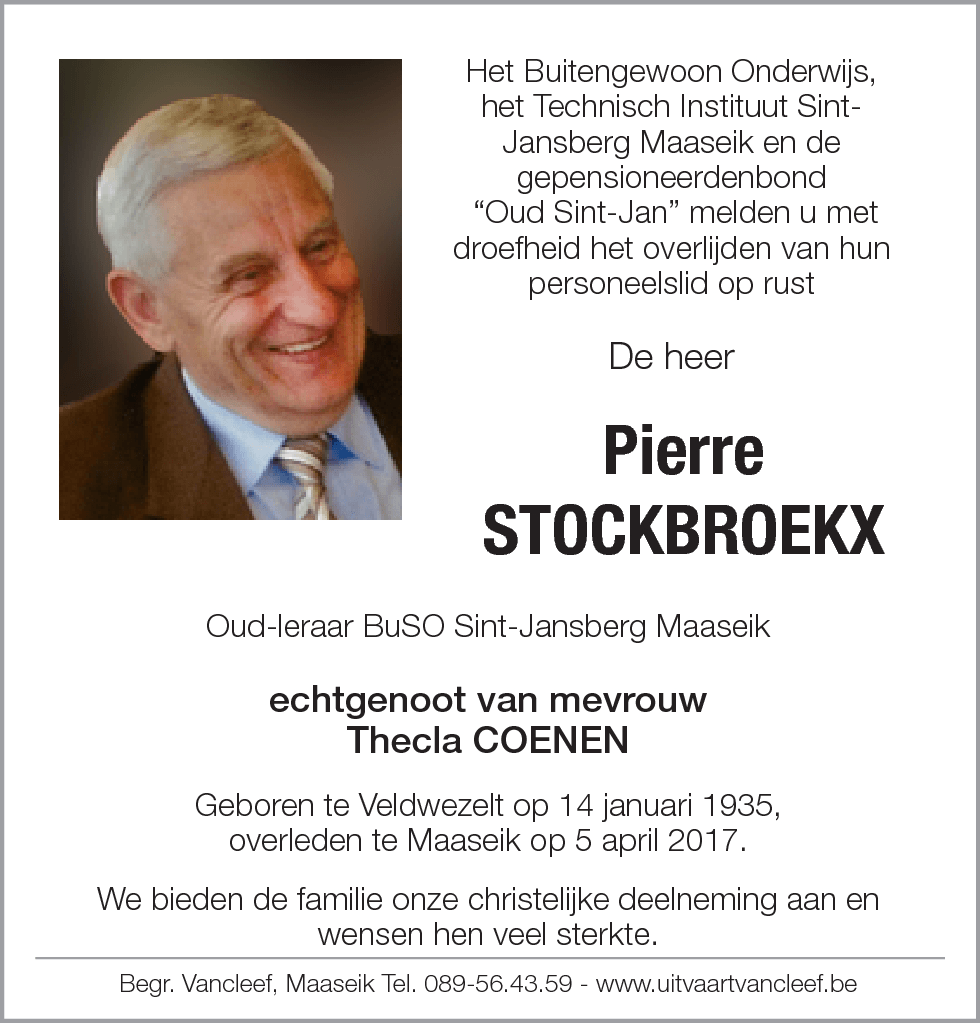 Pierre Stockbroekx