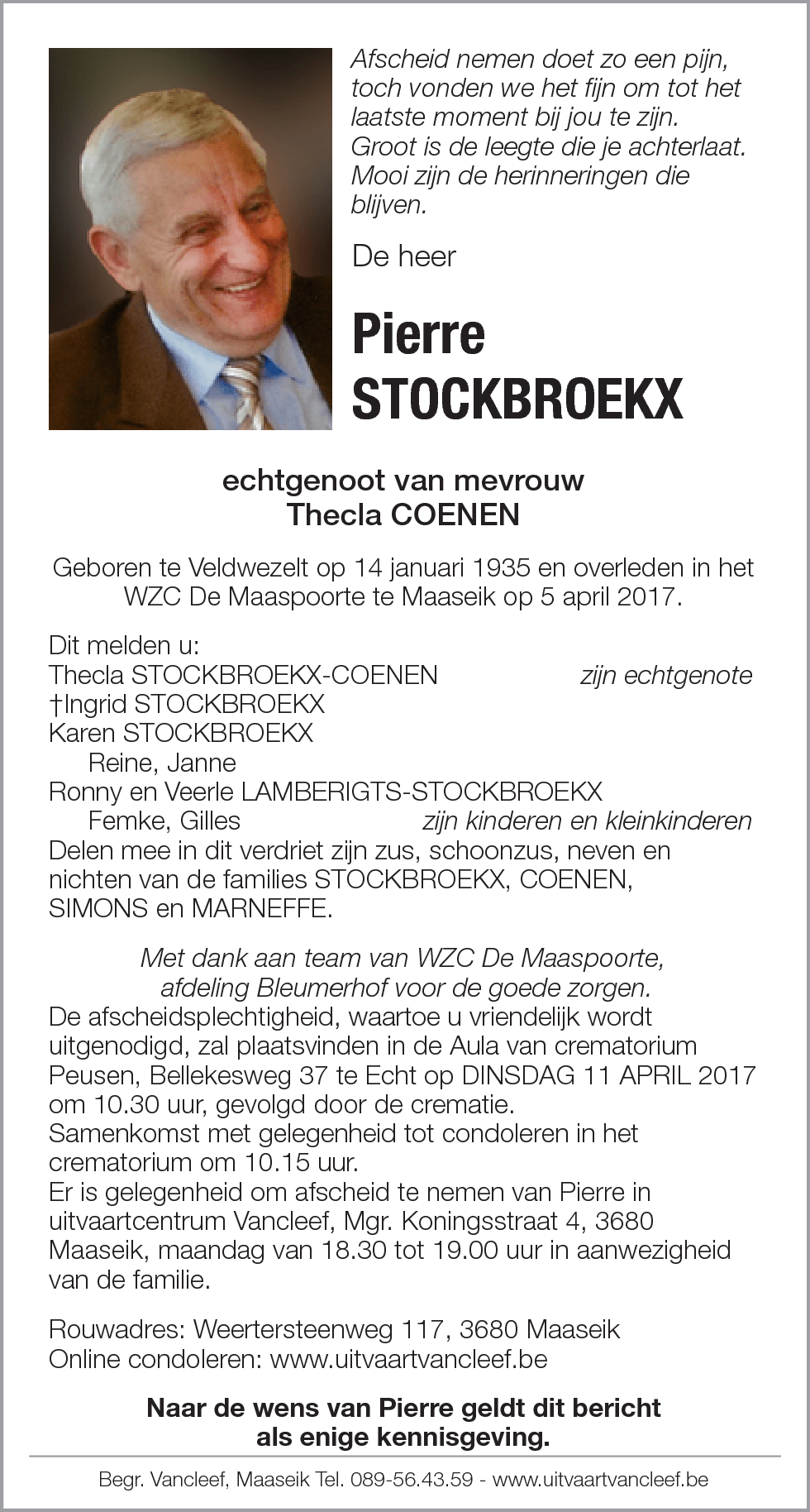 Pierre Stockbroekx