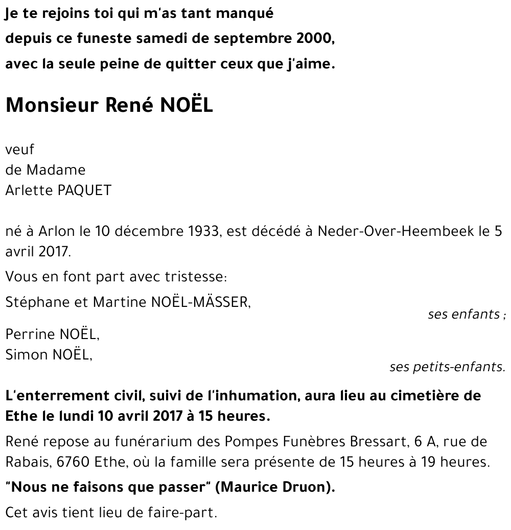 René NOËL 