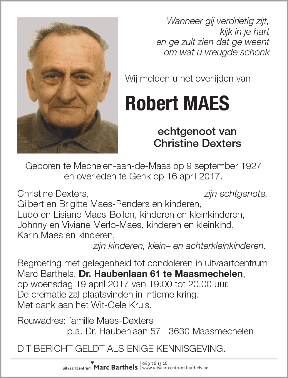 Robert Maes