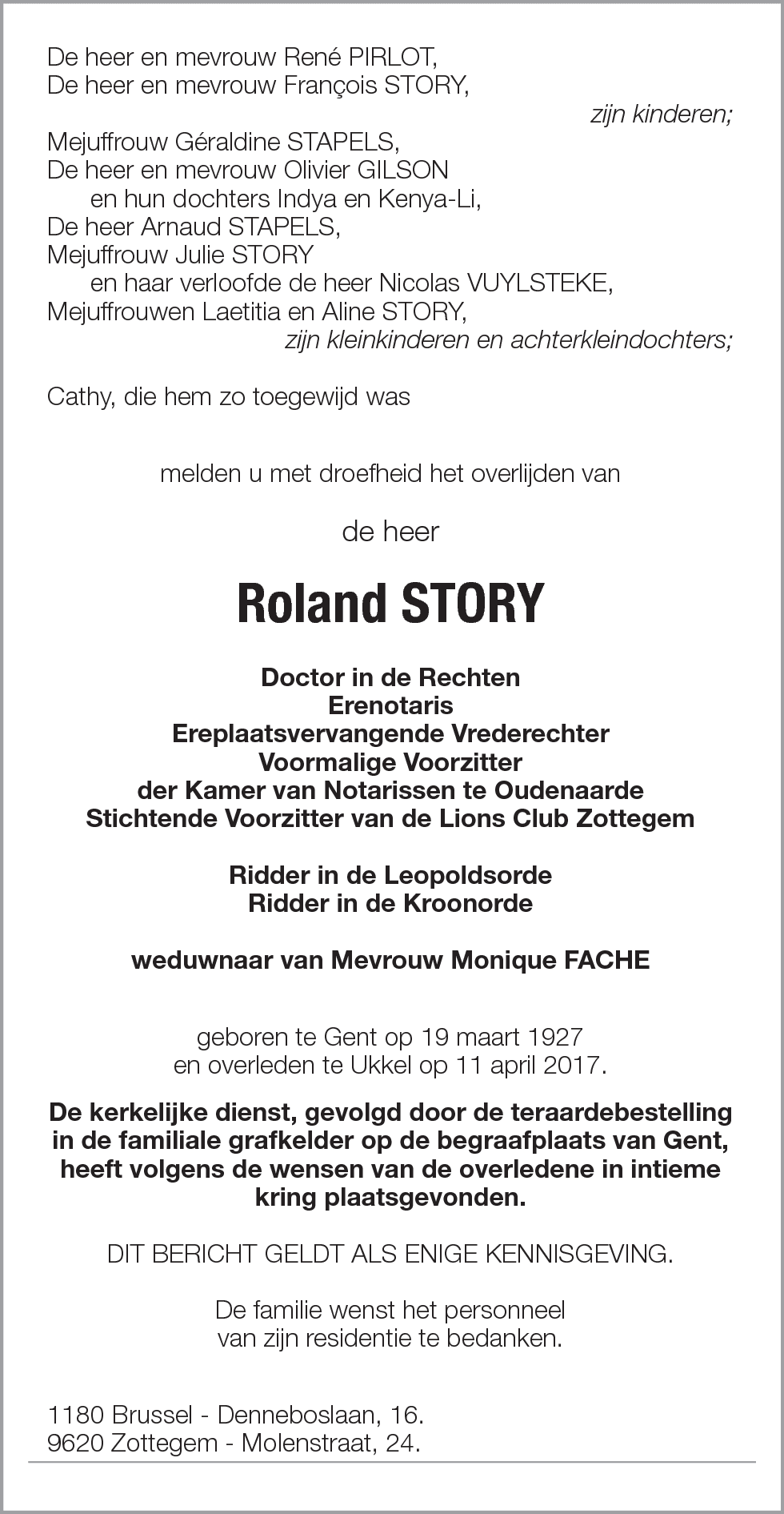 Roland STORY