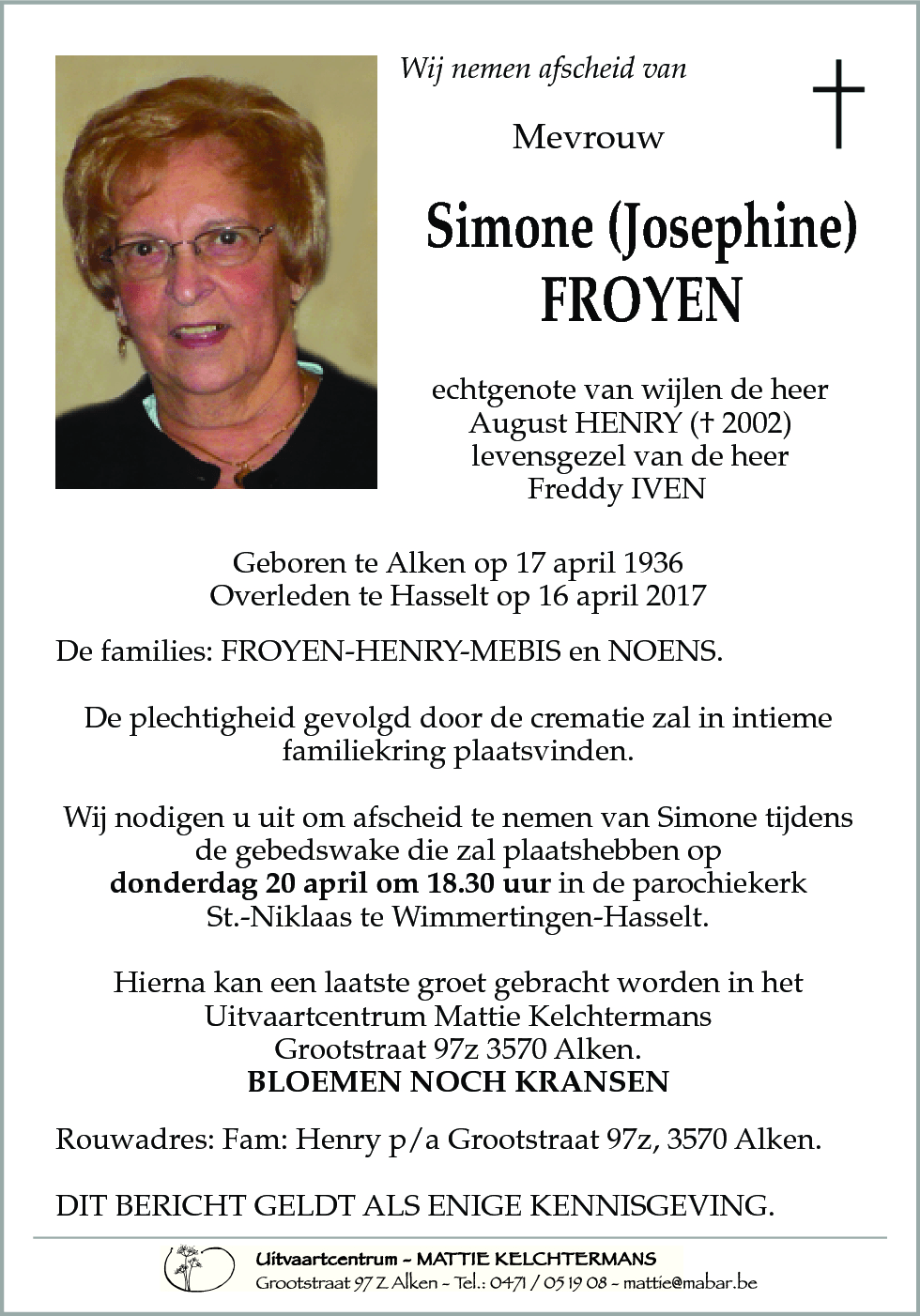 Simone FROYEN