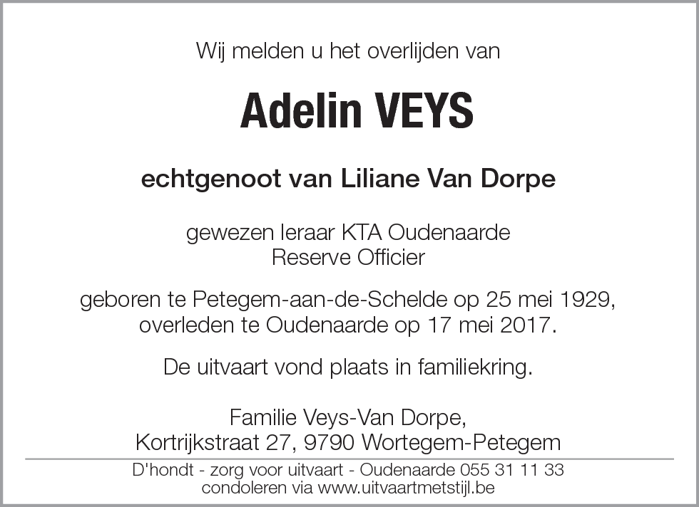Adelin Veys